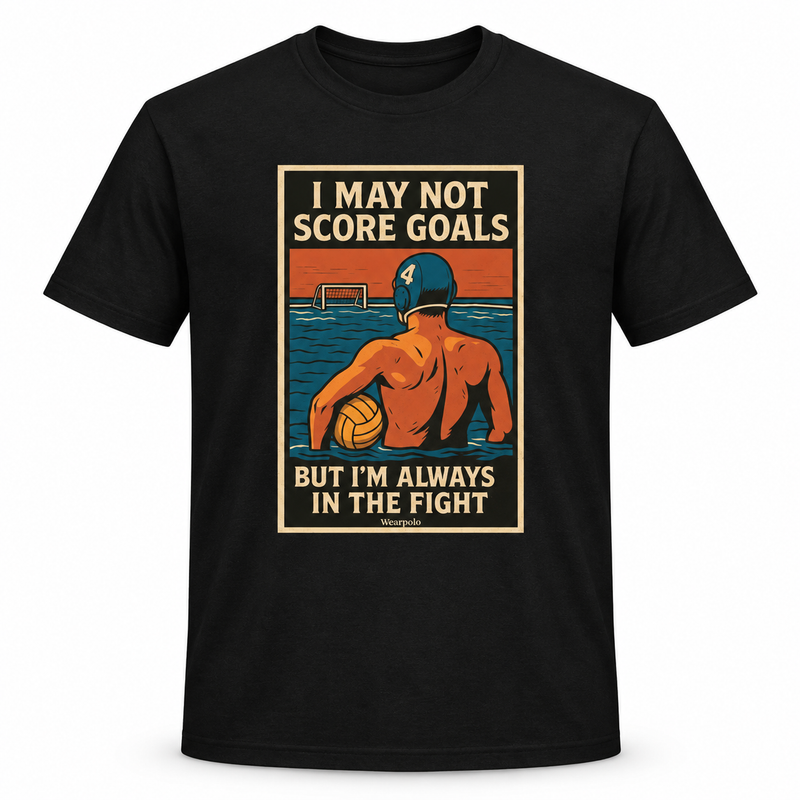 Camiseta Siempre en la Pelea negra - vista frontal