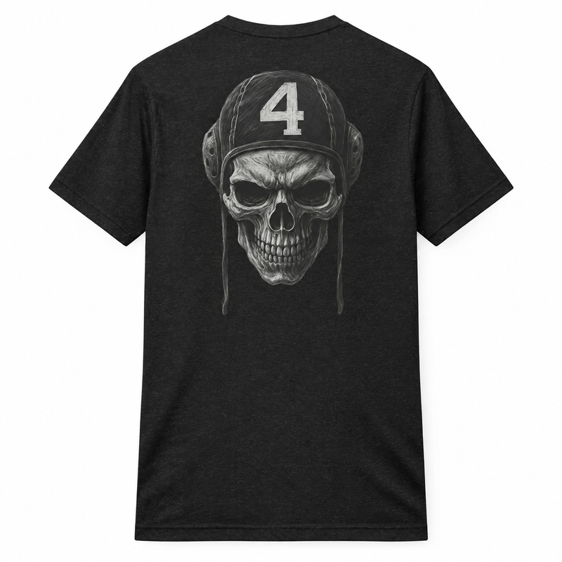Camiseta Sin Miedo negra - espalda