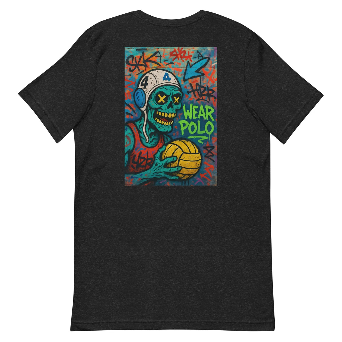Camiseta de Waterpolo Estilo Urbano Zombie