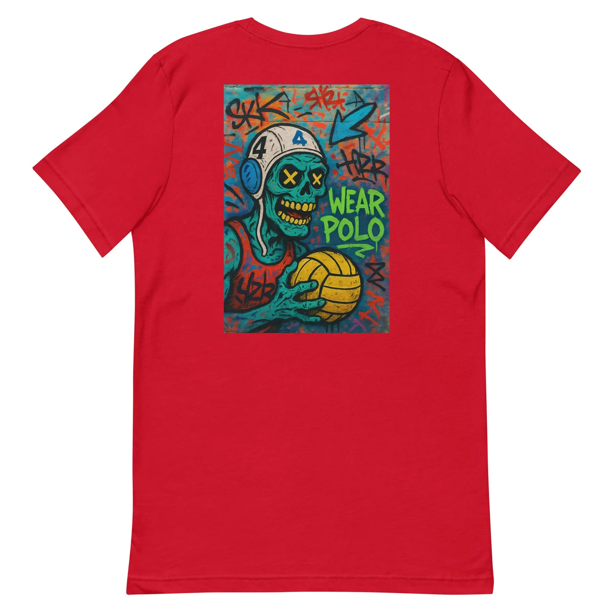Camiseta de Waterpolo Estilo Urbano Zombie