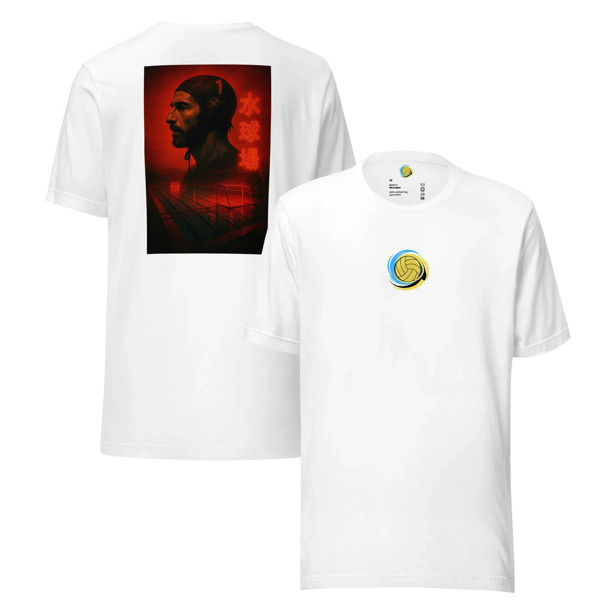 Camiseta de waterpolo - Muro Rojo